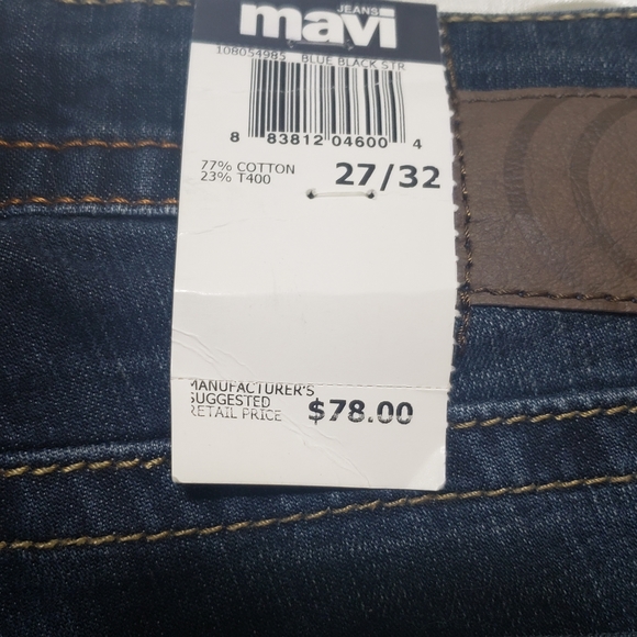 Mavi Jeans NWT Sz 27 Kay Flare Dark Wash - Picture 10 of 16
